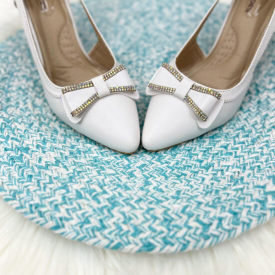 Urbantoes Alaine White Heels