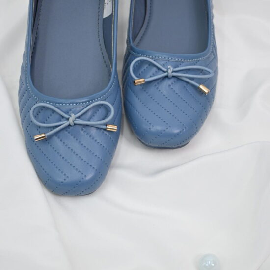 Urbantoes Calida Flat Ballerina Blue