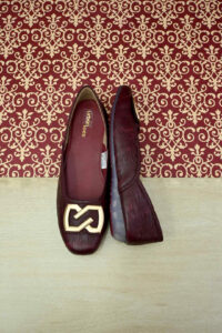 Urbantoes Comfy Flat Ballerinas Maroon