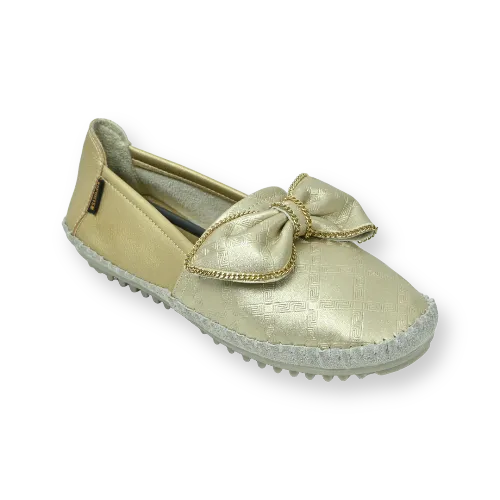 Women Soft Comfortable Ballerina flats Gold