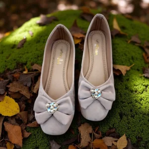 Charm Flat Ballerina Beige