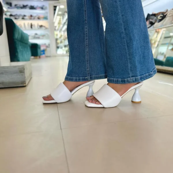 Urbantoes Luxe Block Heel Sliders - Image 4