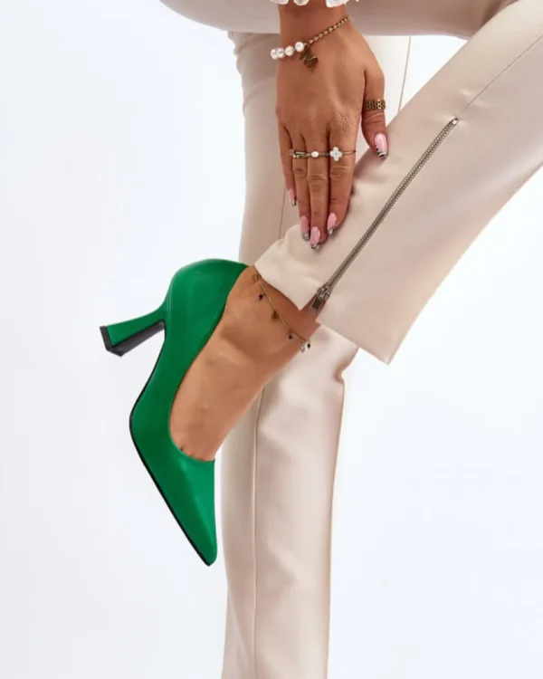 Eden pencil heel Green