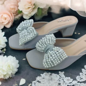 Pearl Grace Block Heels