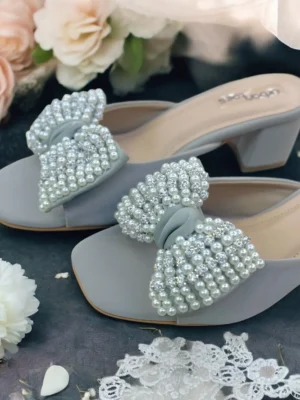 Pearl Grace Block Heels