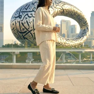 UrbanToes Sahara Knot Comfort Flats Black