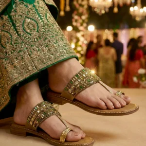 Cushioned Kolhapuri Flats