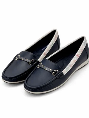 women’s black loafers black