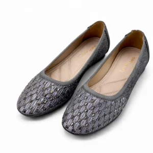 grey comfortable wedges ballerina